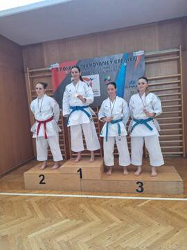 Elma Lišinović 3. mesto v katah med članicami